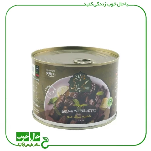 کنسرو دلمه برگ مو گیلانی