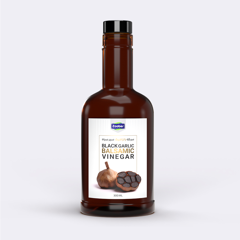 V1.jpg سرکه بالزامیک سیر سیاه زوبر - Image 1