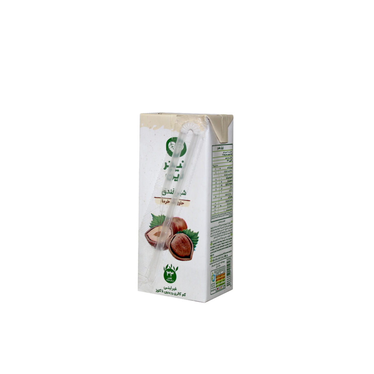 شیر فندق با قند مایع خرما 200 CC نیچرلین - Image 1