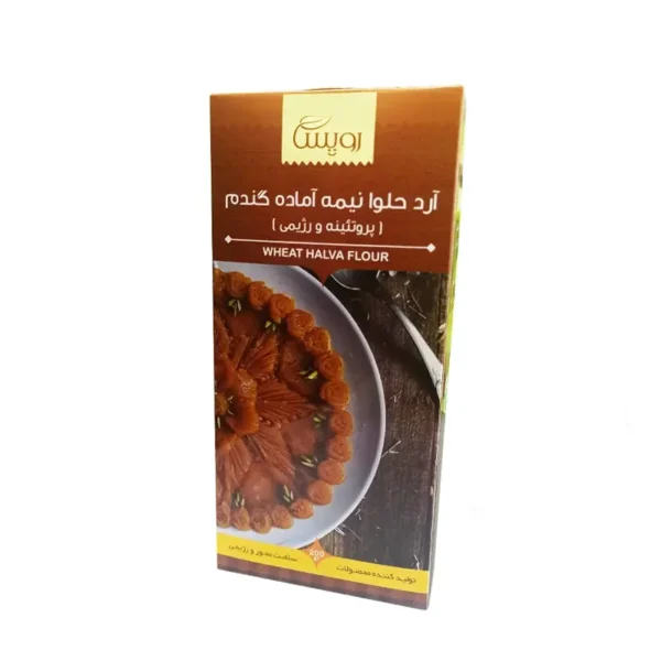 آرد حلوا نیمه آماده گندم رویسا ـ 200 گرم