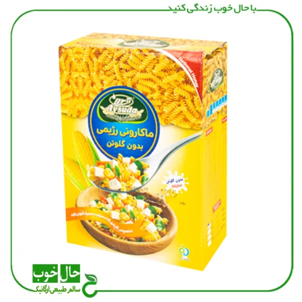 ماکارونی بدون گلوتن آی سودا پیچی
