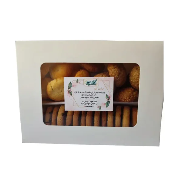 بیسکویت میکس کتو 220 گرم گندمین