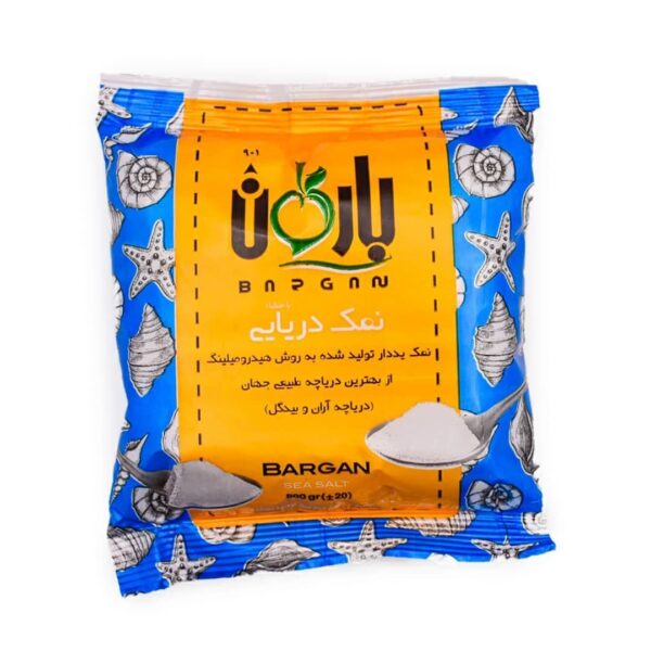 نمک دریایی بارگان 500گرم