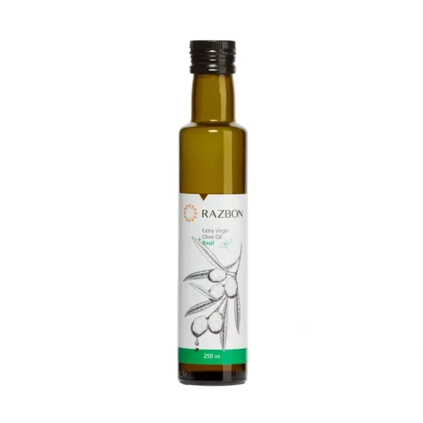 روغن زیتون فرابکر با طعم ریحان رز بن ـ 250 سی سی