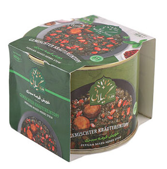 خورشت سبزی بدون گوشت گیلانی