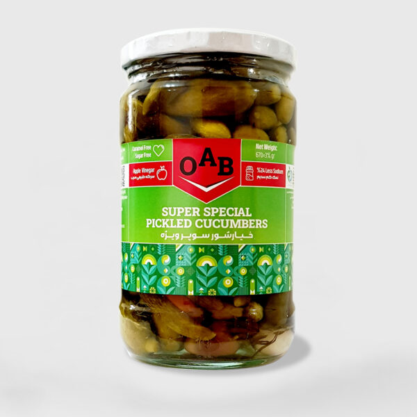 خیار شور سوپر ویژه او آ ب