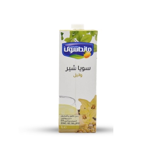 .jpg شیر سویا وانیل مانداسوی 1 لیتر - Image 1