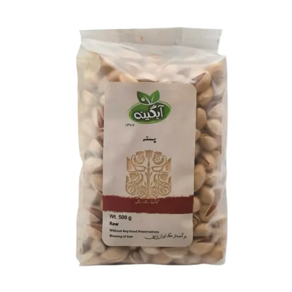 پسته خام آبگینه ـ 500 گرم