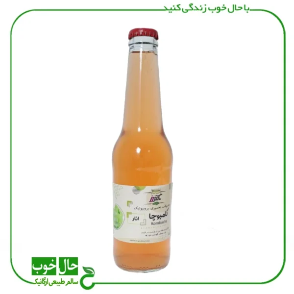 نوشیدنی کامبوچا انار دکتر رز