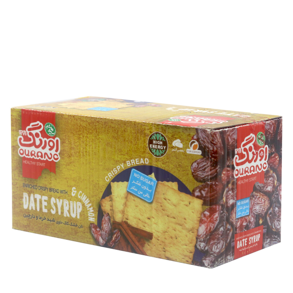 نان خشک کاک با شهد خرما و دارچین اورنگ - Image 1