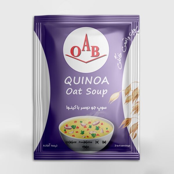 سوپ جو دوسر و کینوا اوآب