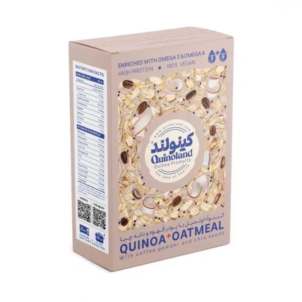 کینوا اوتمیل بدون گلوتن کینولند ـ قهوه و دانه چیا