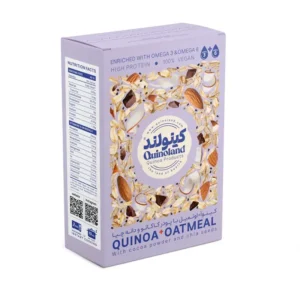 کینوا اوتمیل بدون گلوتن کینولند ـ کاکایو و دانه چیا