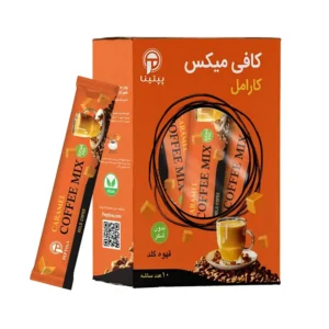 کافی میکس کارامل پپتینا بسته 10 ساشه