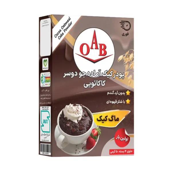 پودر کیک آماده جودوسر کاکائویی اوآب 200 گرم