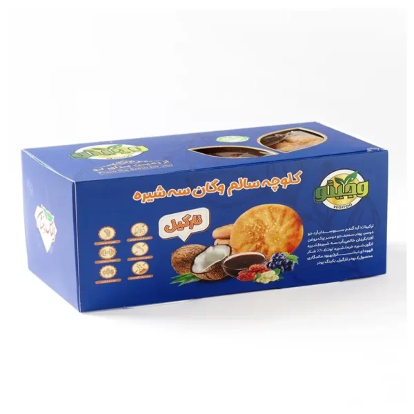 کلوچه وگان سه شیره نارگیل وجیتو 350 گرم