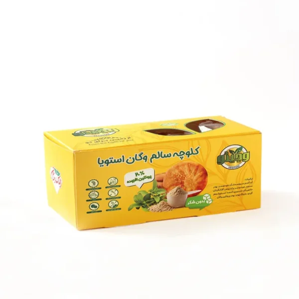 کلوچه پروتئینی وگان با استویا وجیتو 350 گرم