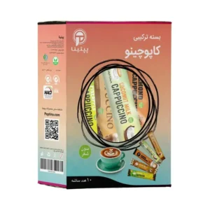 بسته ترکیبی کاپوچینو پپتینا 10 تایی
