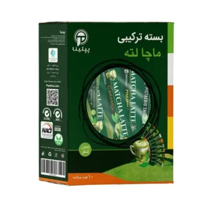 ماچا لته پسته پپتینا ساشه 10 تایی