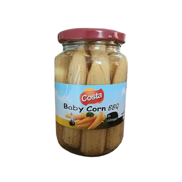 کاستا ذرت بیبی سرکه باربیکیو 390 گرم